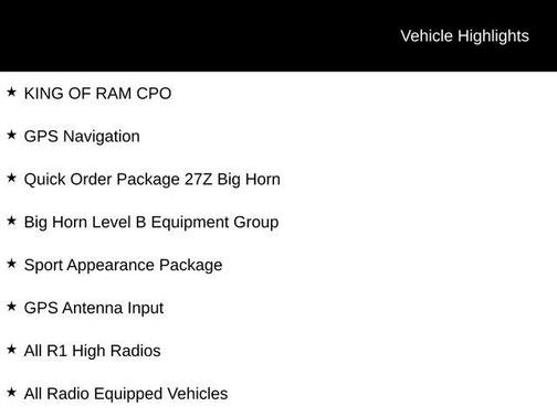 2023 RAM 1500 Big Horn/Lone Star