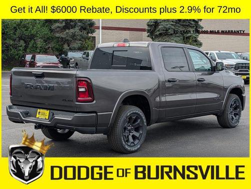Granite Crystal Metallic Clearcoat 2026 RAM 1500 Big Horn/Lone Star