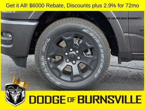 Granite Crystal Metallic Clearcoat 2026 RAM 1500 Big Horn/Lone Star