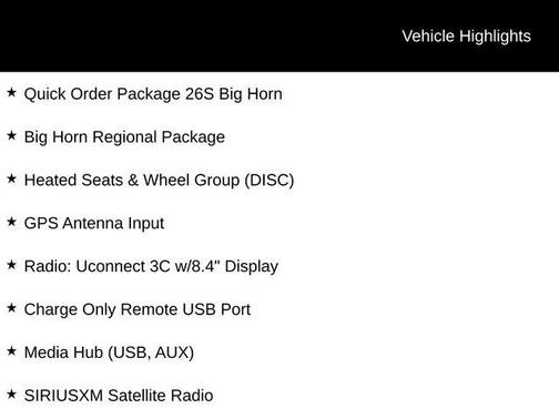 2017 RAM 1500 Big Horn