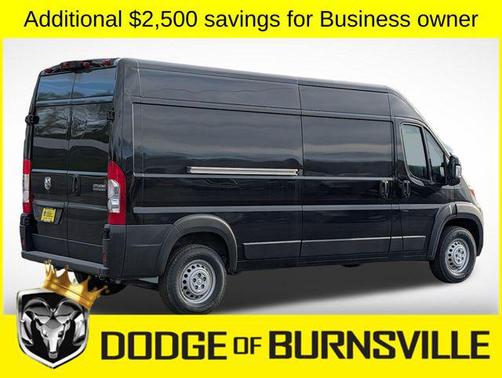 Black Clearcoat 2026 RAM ProMaster 2500 Tradesman