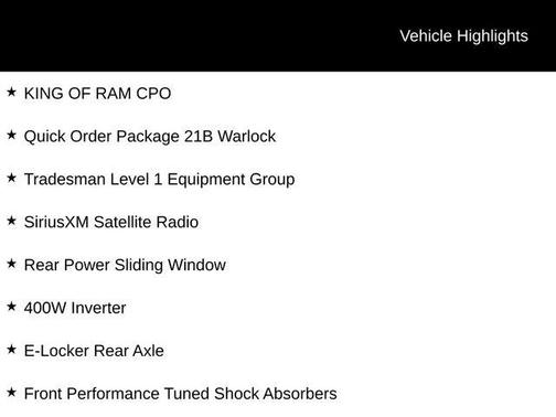 2026 RAM 1500 Warlock Crew Cab 4x4 5'7' Box