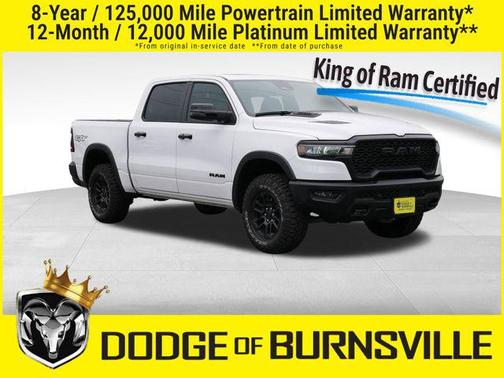 Bright White Clearcoat 2026 RAM 1500 Rebel