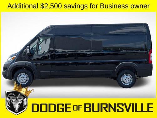 Black Clearcoat 2026 RAM ProMaster 2500 Tradesman