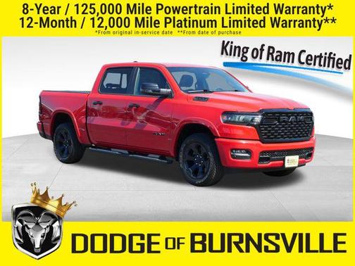 Flame Red Clearcoat 2025 RAM 1500 Big Horn/Lone Star