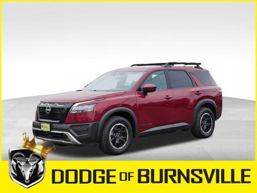 Scarlet Ember Tintcoat 2023 Nissan Pathfinder Rock Creek 4WD