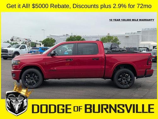 Molten Red Pearlcoat 2026 RAM 1500 Laramie