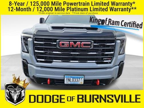 Thunderstorm Gray 2025 GMC Sierra 3500 AT4
