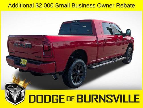 Molten Red Pearlcoat 2026 RAM 2500 Laramie Mega Cab 4x4 6'4' Box