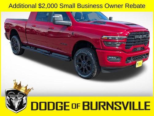 Molten Red Pearlcoat 2026 RAM 2500 Laramie Mega Cab 4x4 6'4' Box