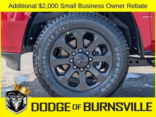 Molten Red Pearlcoat 2026 RAM 2500 Laramie Mega Cab 4x4 6'4' Box