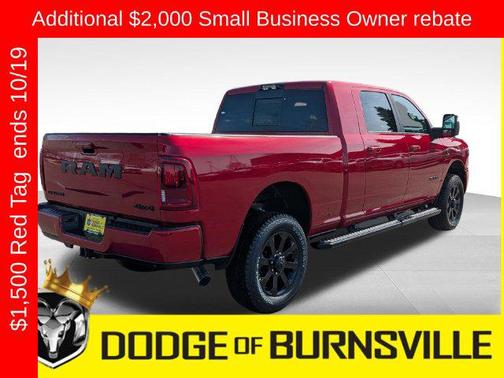 Molten Red Pearlcoat 2026 RAM 2500 Laramie Mega Cab 4x4 6'4' Box
