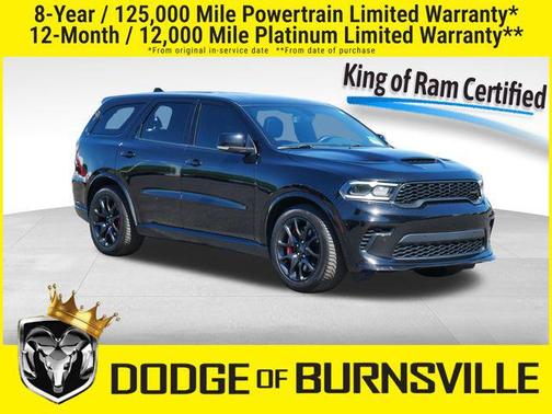 DB Black Clearcoat 2025 Dodge Durango SRT Hellcat AWD