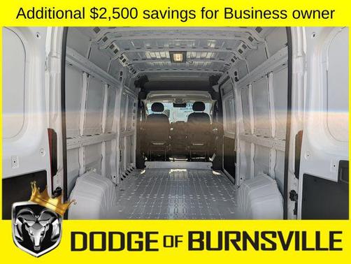 Bright White Clearcoat 2026 RAM ProMaster 2500 Tradesman