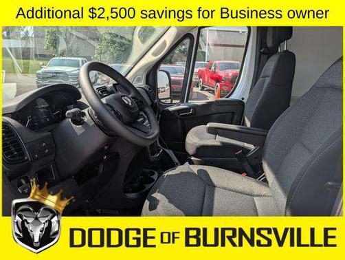 Bright White Clearcoat 2026 RAM ProMaster 2500 Tradesman