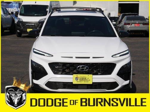 Lunar White 2022 Hyundai KONA N Line
