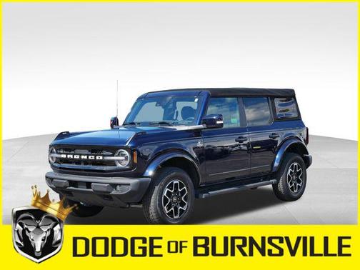 Blue Metallic 2021 Ford Bronco Outer Banks