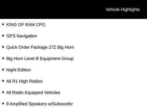 2024 RAM 1500 Big Horn/Lone Star