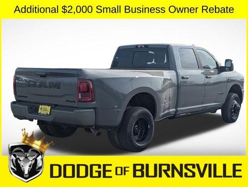 Ceramic Gray Clearcoat 2026 RAM 3500 Laramie Crew Cab 4x4 8' Box