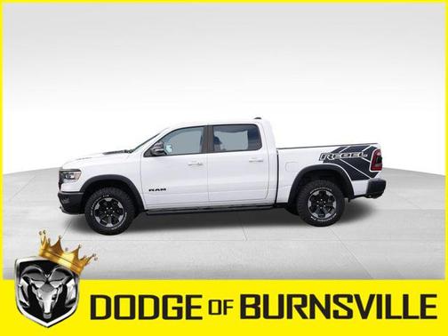 Bright White Clearcoat 2020 RAM 1500 Rebel