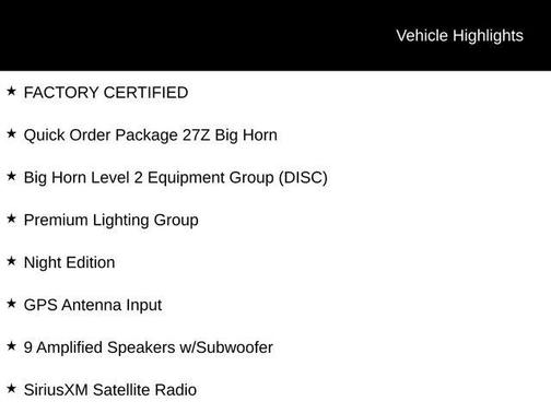 2023 RAM 1500 Big Horn/Lone Star