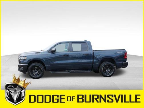 Forged Blue Metallic 2026 RAM 1500 Warlock Crew Cab 4x4 5'7' Box
