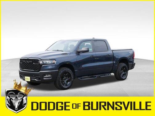 Forged Blue Metallic 2026 RAM 1500 Warlock Crew Cab 4x4 5'7' Box