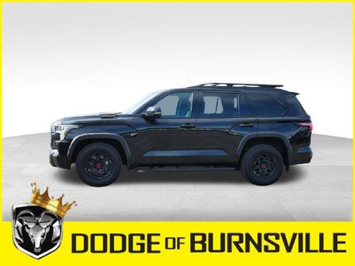 Midnight Black Metallic 2025 Toyota Sequoia TRD Pro