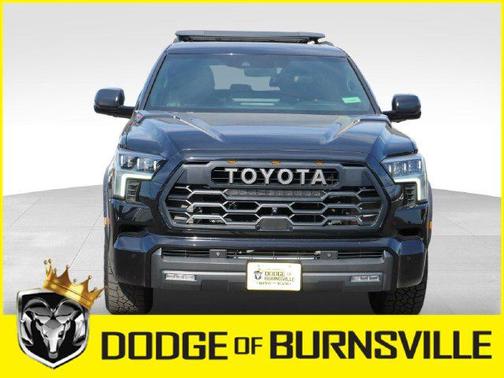 Midnight Black Metallic 2025 Toyota Sequoia TRD Pro