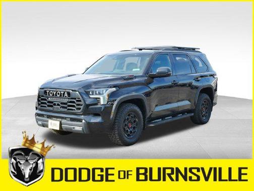 Midnight Black Metallic 2025 Toyota Sequoia TRD Pro