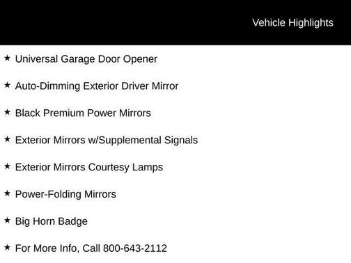 2021 RAM 1500 Big Horn/Lone Star