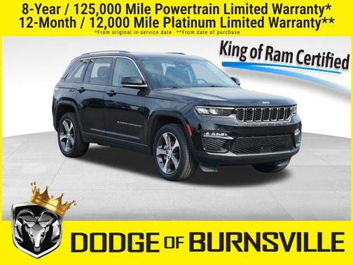 Diamond Black Crystal Pearlcoat 2023 Jeep Grand Cherokee Limited
