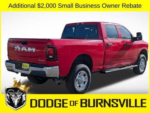 Flame Red Clearcoat 2026 RAM 2500 Tradesman Crew Cab 4x4 6'4' Box