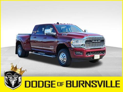 Delmonico Red Pearlcoat 2023 RAM 3500 Limited Mega Cab 4x4 6'4' Box