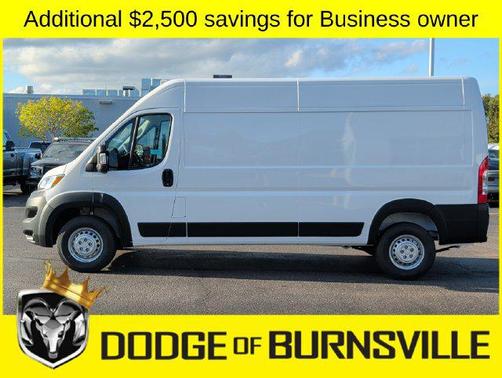 Bright White Clearcoat 2026 RAM ProMaster 2500 Tradesman