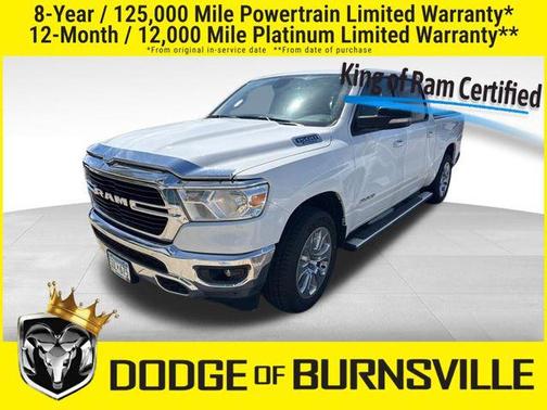 Bright White Clearcoat 2021 RAM 1500 Big Horn/Lone Star