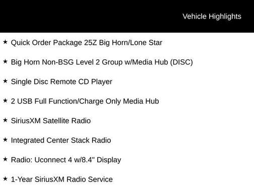 2019 RAM 1500 Big Horn