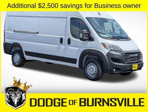 Bright White Clearcoat 2026 RAM ProMaster 2500 Tradesman