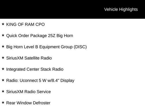 2022 RAM 1500 Big Horn/Lone Star
