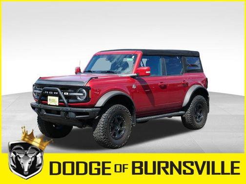 Rapid Red Metallic Tinted Clearcoat 2021 Ford Bronco Outer Banks