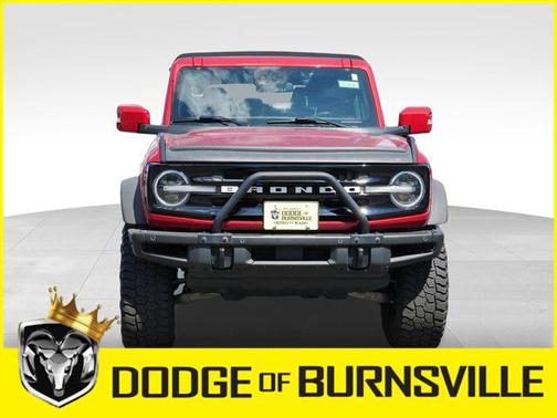Rapid Red Metallic Tinted Clearcoat 2021 Ford Bronco Outer Banks