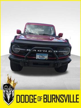 Rapid Red Metallic Tinted Clearcoat 2021 Ford Bronco Outer Banks
