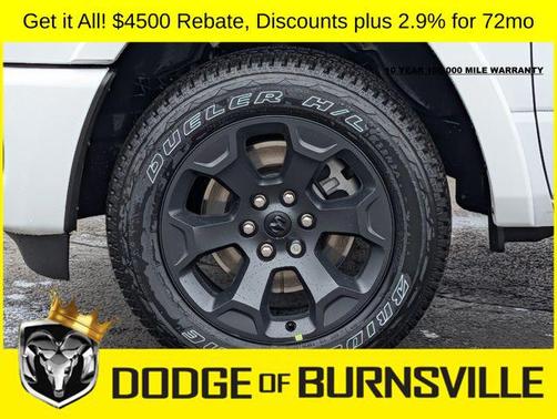 Bright White Clearcoat 2026 RAM 1500 Big Horn/Lone Star