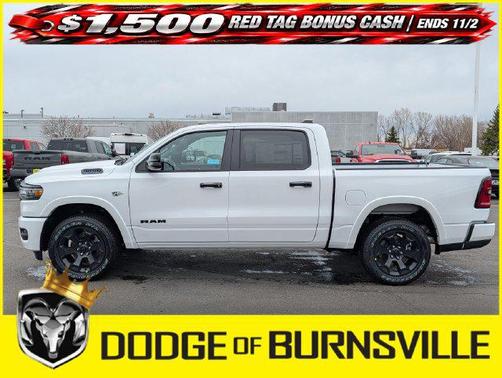 Bright White Clearcoat 2026 RAM 1500 Big Horn/Lone Star