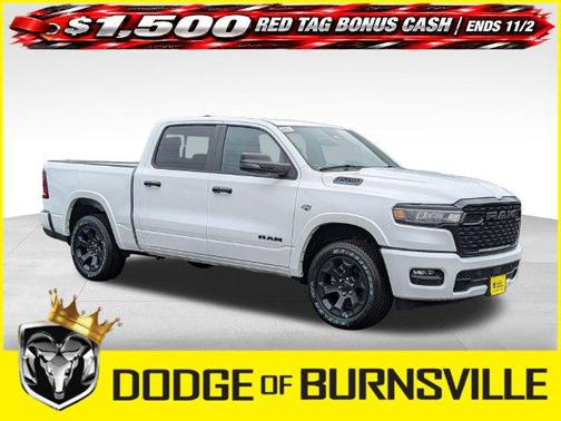 Bright White Clearcoat 2026 RAM 1500 Big Horn/Lone Star