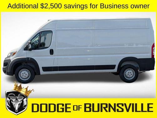 Bright White Clearcoat 2026 RAM ProMaster 2500 Tradesman