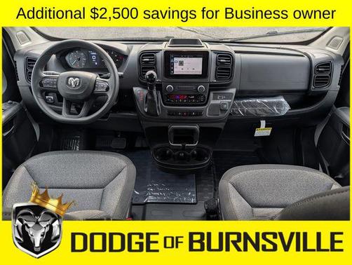 Bright White Clearcoat 2026 RAM ProMaster 2500 Tradesman