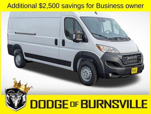 Bright White Clearcoat 2026 RAM ProMaster 2500 Tradesman