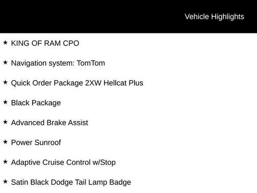 DB Black Clearcoat 2023 Dodge Durango SRT Hellcat Plus AWD