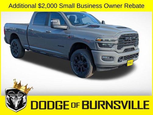 Ceramic Gray Clearcoat 2026 RAM 3500 Laramie Crew Cab 4x4 6'4' Box